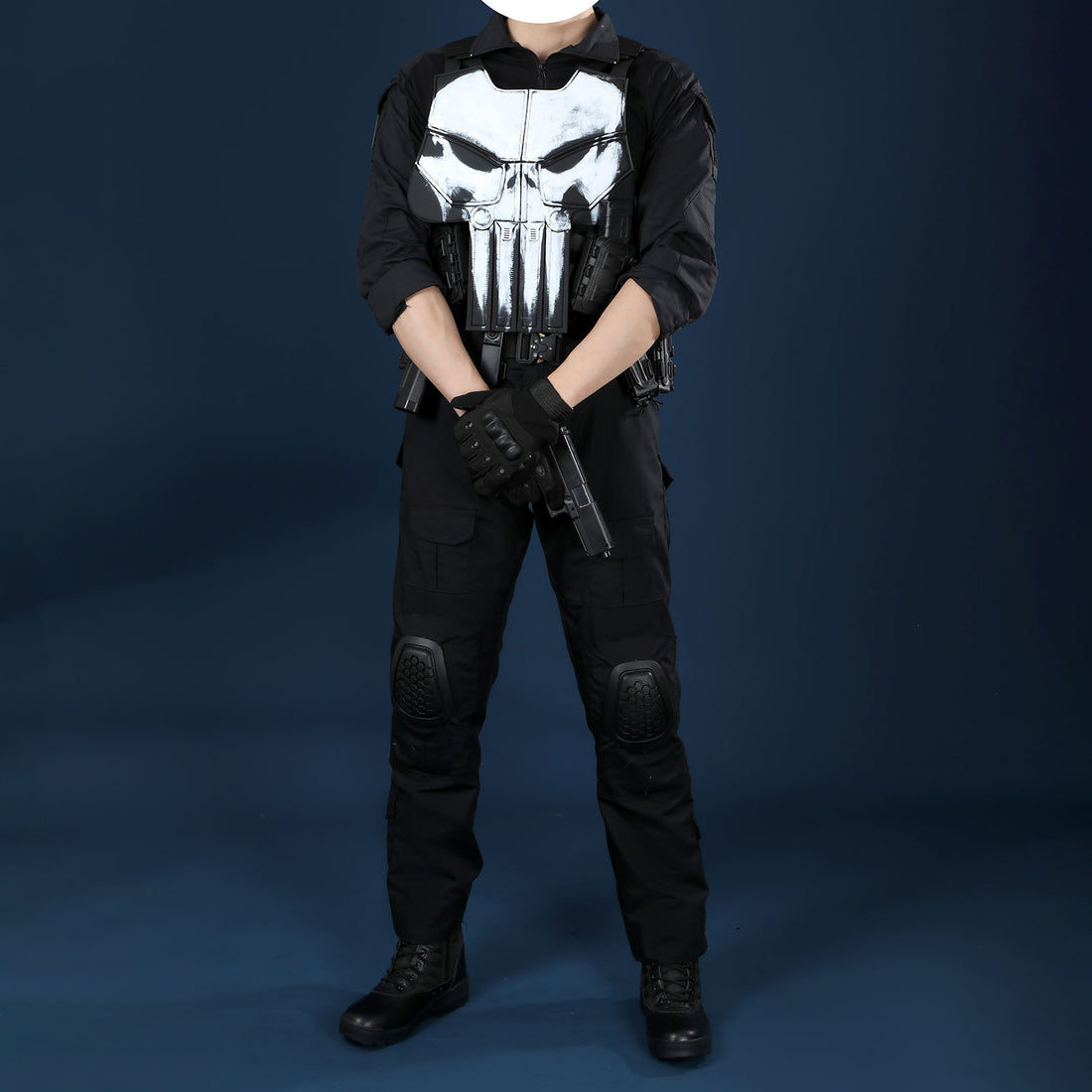 The Punisher One Last Kill Punisher Cosplay Costumes Frank Castle Skull Suit Halloween Outfits