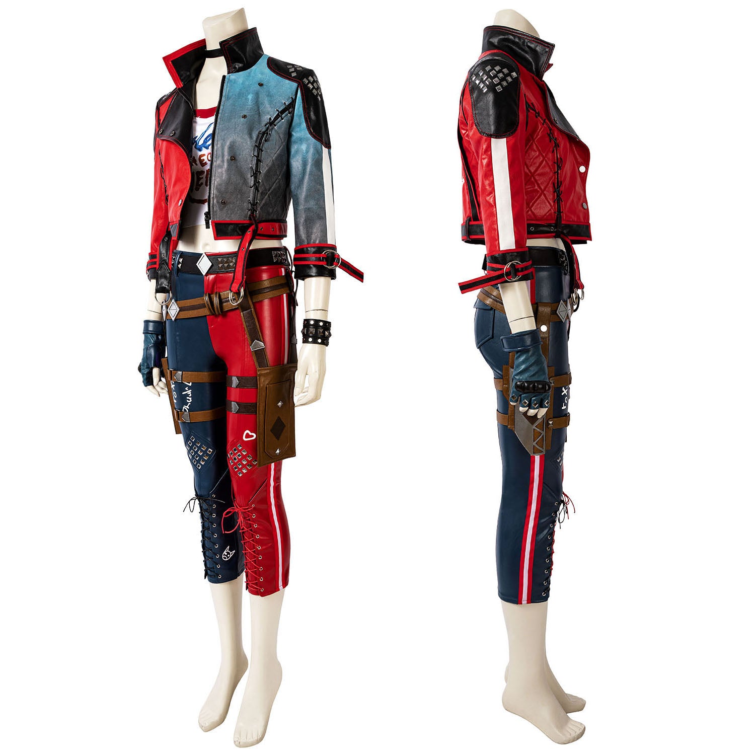 The Suicide Squad Kill the Justice League Harley Quinn Cosplay Costumes