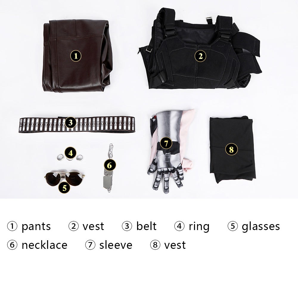 Cyberpunk 2077 Johnny Silverhand Male Cosplay Costumes