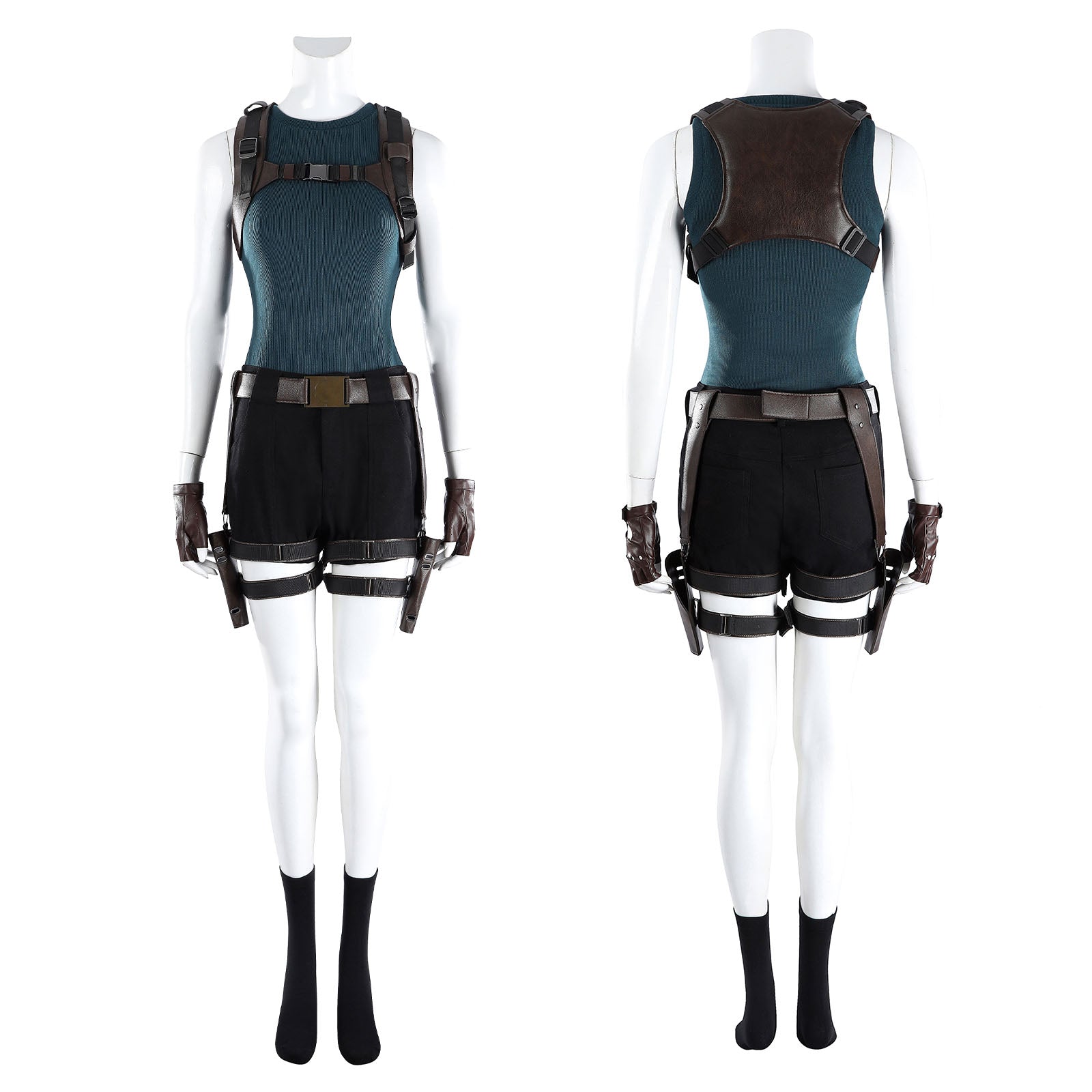 Tomb Raider The Legend of Lara Croft Full Set Cosplay Costumes