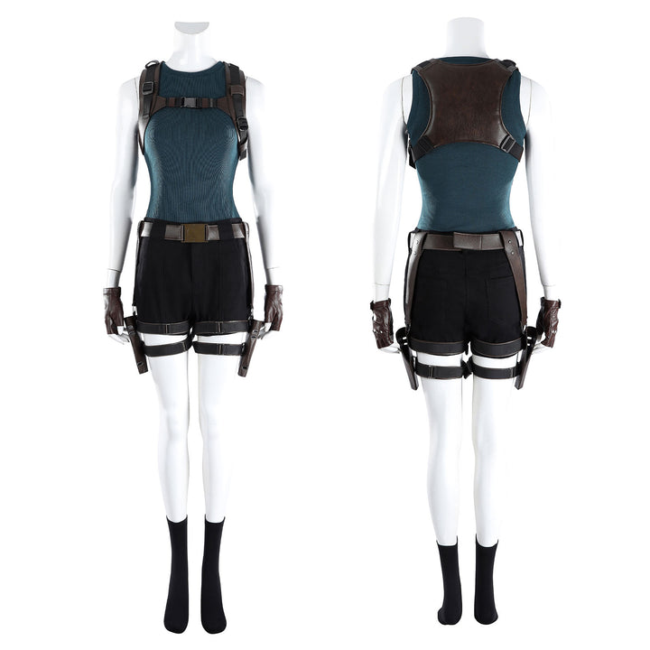 Tomb Raider The Legend of Lara Croft Full Set Cosplay Costumes