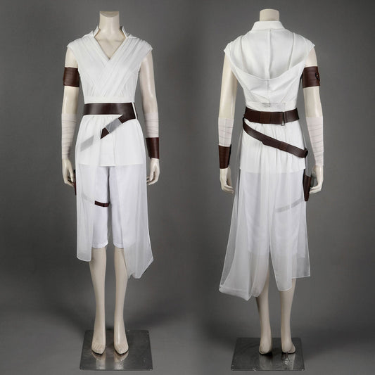 Star Wars 9 The Rise of Skywalker Rey Full Set Cosplay Costumes