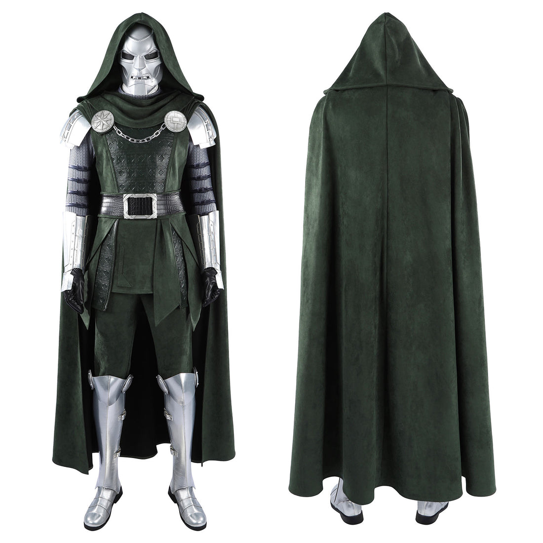 Avengers 5 Doomsday Doctor Doom Cosplay Costumes Halloween Theme Party Outfits