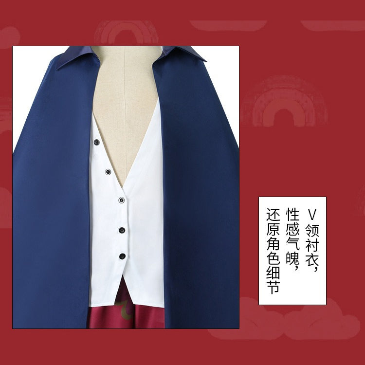 Navigation Red Shanks Trafalgar D. Water Law Theater Cosplay Costumes