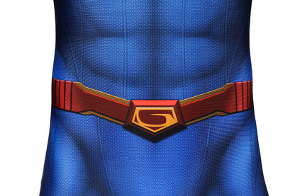 Superman and Lois Clark Kent Male Jumpsuit Cosplay Costumes