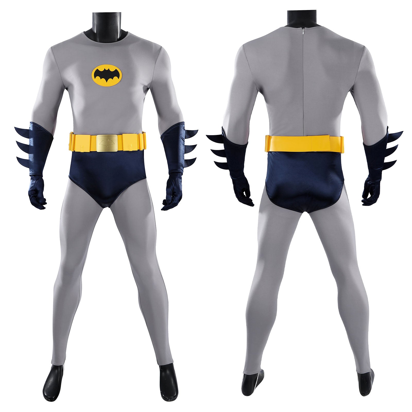 Retro Batman 1966 Adam West Top Level Movie Cosplay Costumes