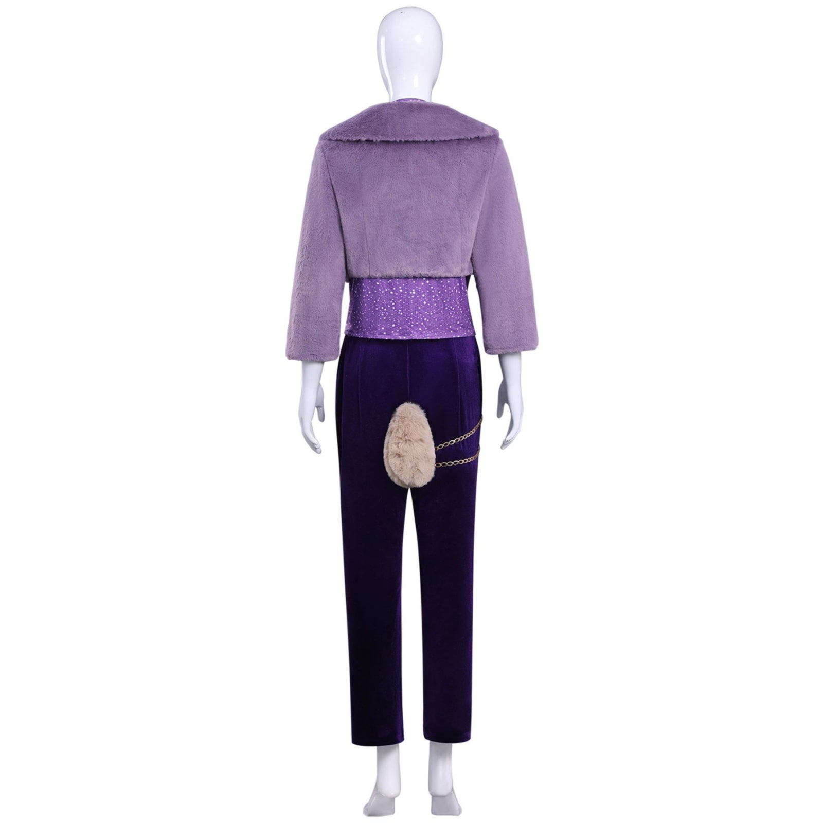 Zoo 2 Non-Mammalians Rise Gazelle Purple Wool Outfit Cosplay Costumes