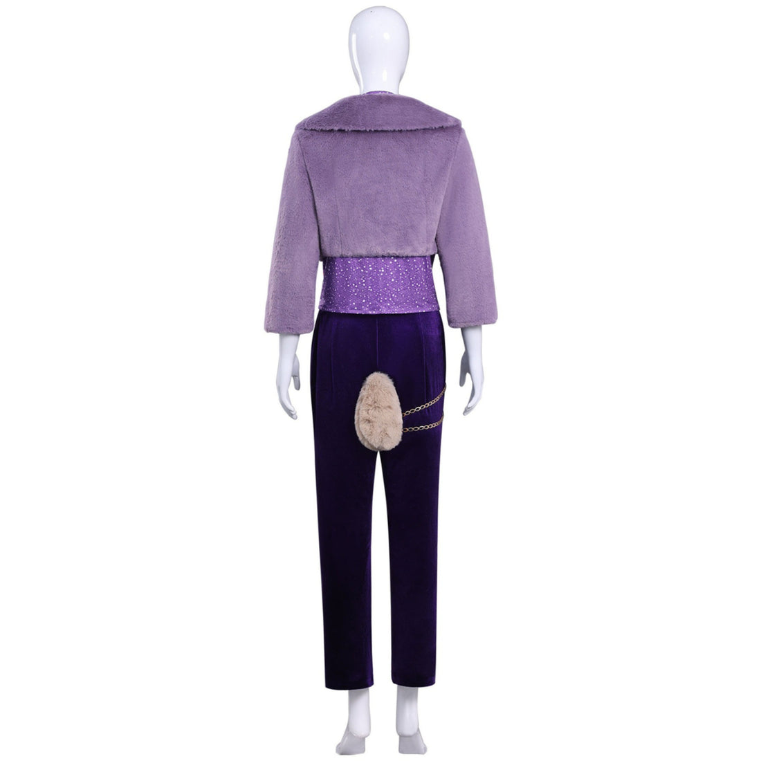 Zoo 2 Non-Mammalians Rise Gazelle Purple Wool Outfit Cosplay Costumes