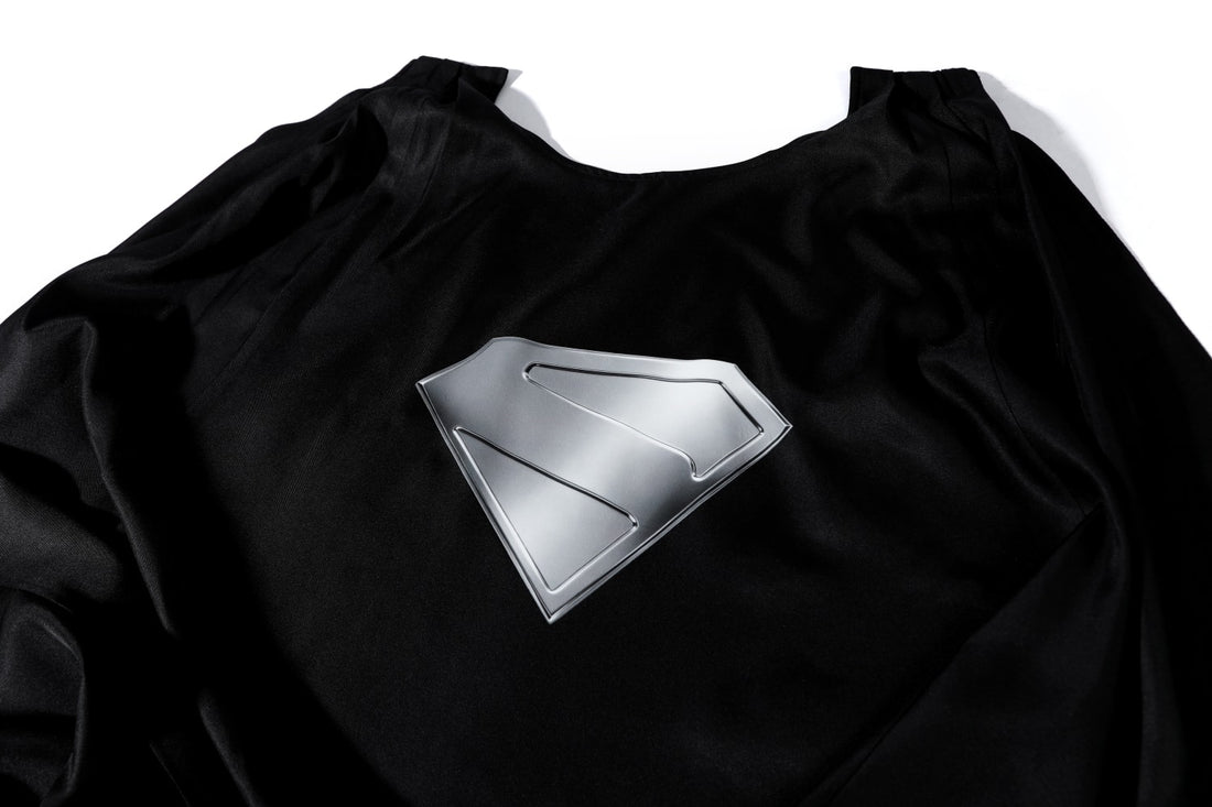 Superman Legacy Clark Kent Black Jumpsuit Cosplay Costumes