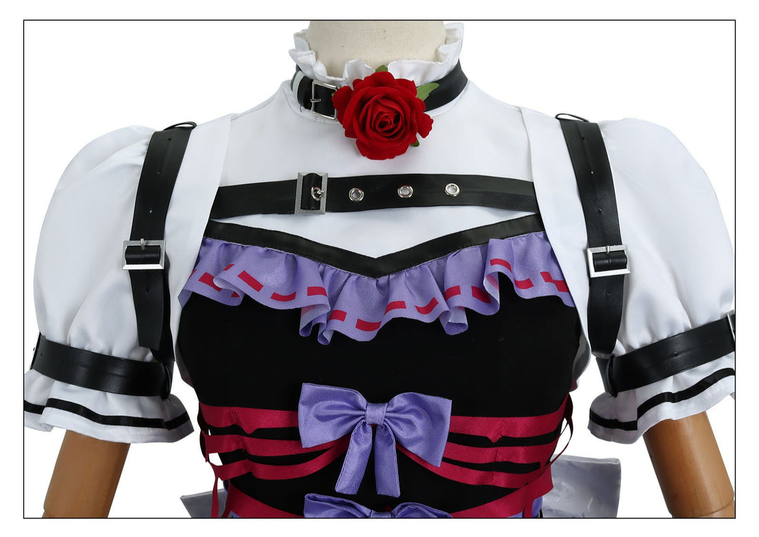 Identity V Gardener Emma Woods Halloween Purple Cosplay Costumes