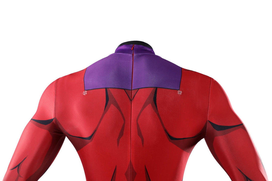 X-Men '97 Magneto Jumpsuit with Cloak Helmet Cosplay Costumes