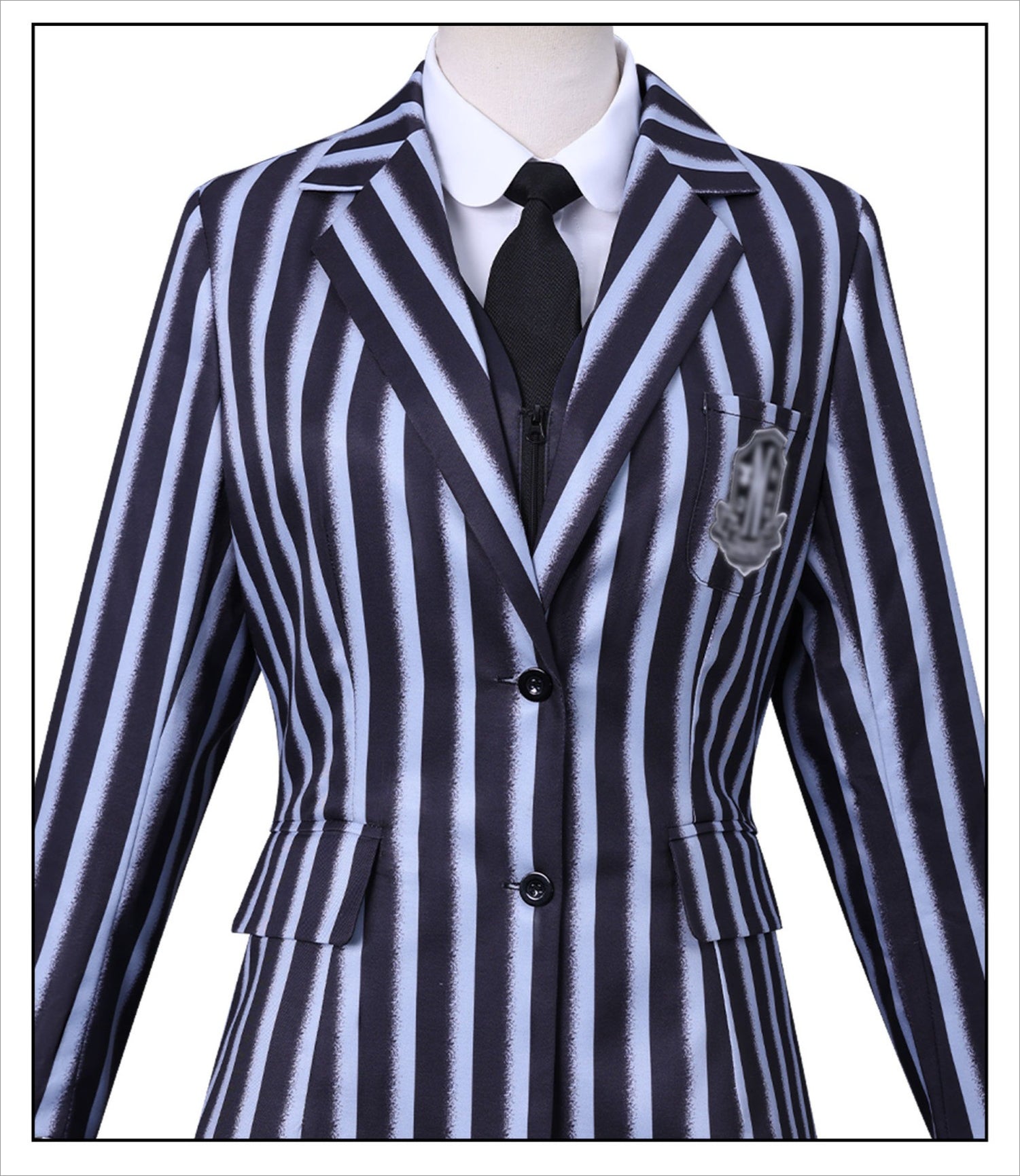 Wednesday 2 Addams Nevermore Academy Uniform Adult Kids Cosplay Costumes