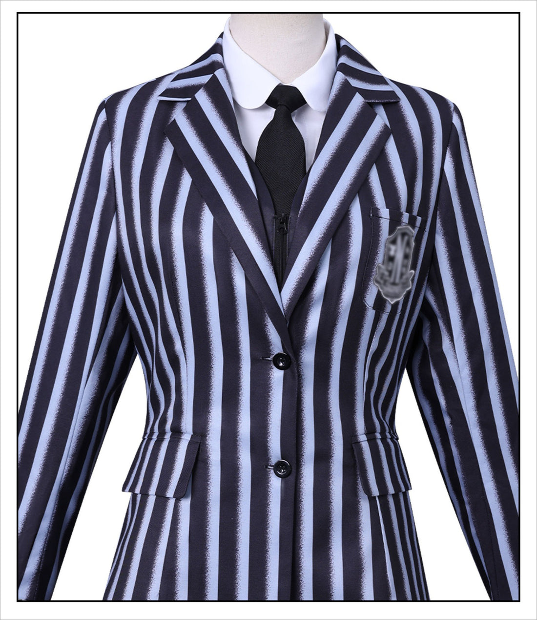 Wednesday 2 Addams Nevermore Academy Uniform Adult Kids Cosplay Costumes