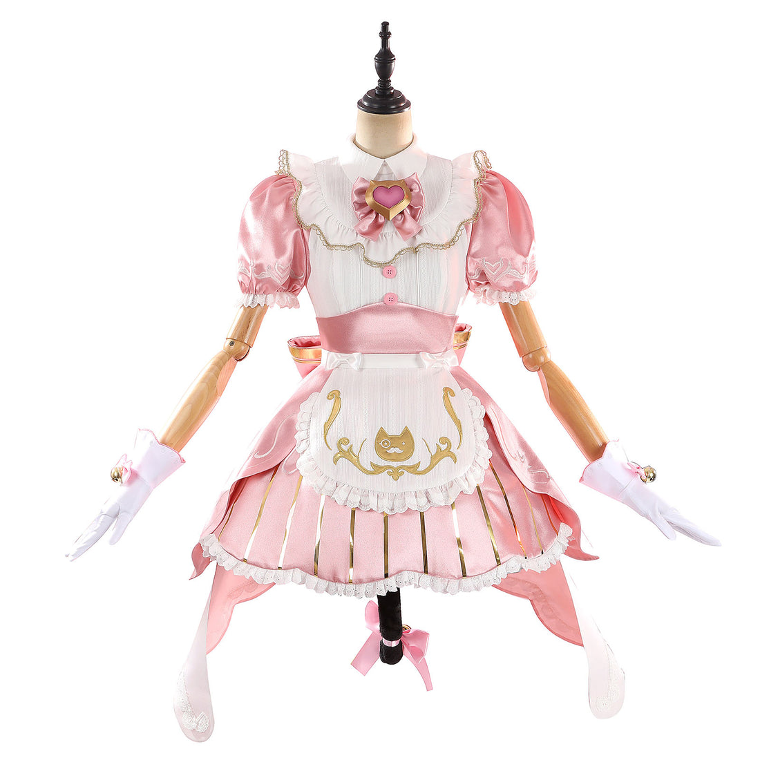 Overwatch Kiriko Kamori Cat Maid Cosplay Costumes Women's Lolita Dress Themed Carnival Outfits