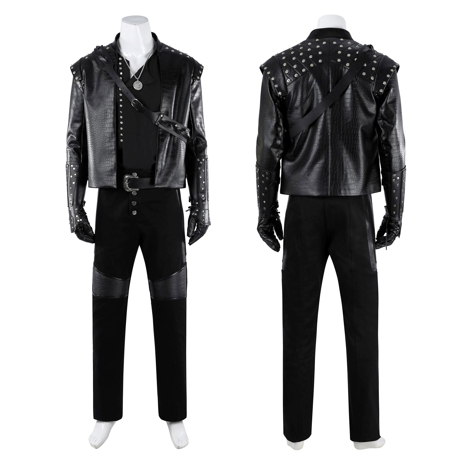 The Witcher 5 Geralt of Rivia Top Level Cosplay Costumes