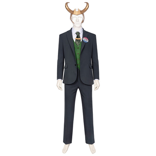 Loki Loki Laufeyson Full Suit Cosplay Costumes