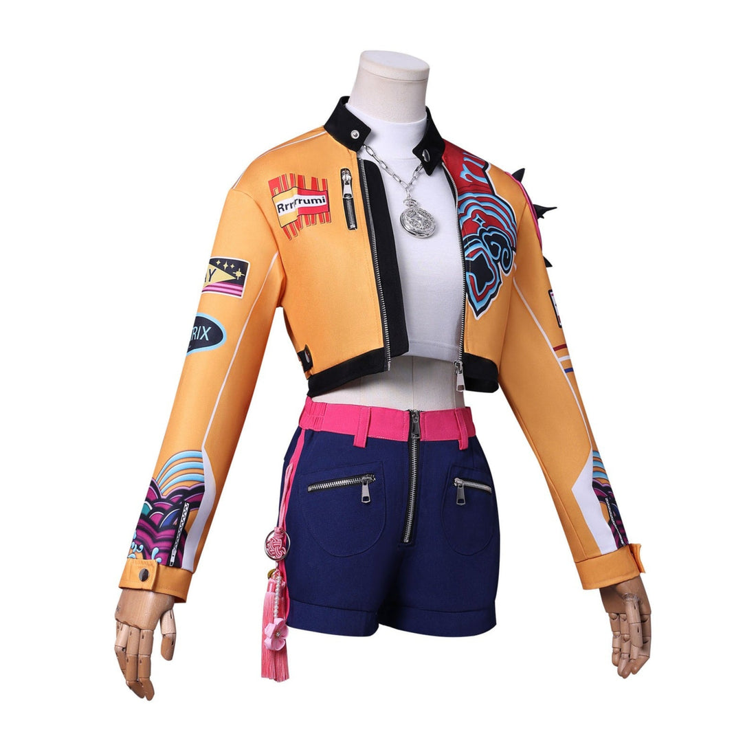 KPop Demon Hunters Rumi Outfit Fullset Adult Kids Cosplay Costumes