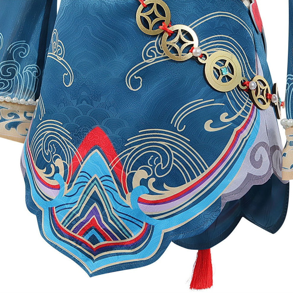 Naraka: Bladepoint Zombie Girl Tessa Ink Travel Cosplay Costumes