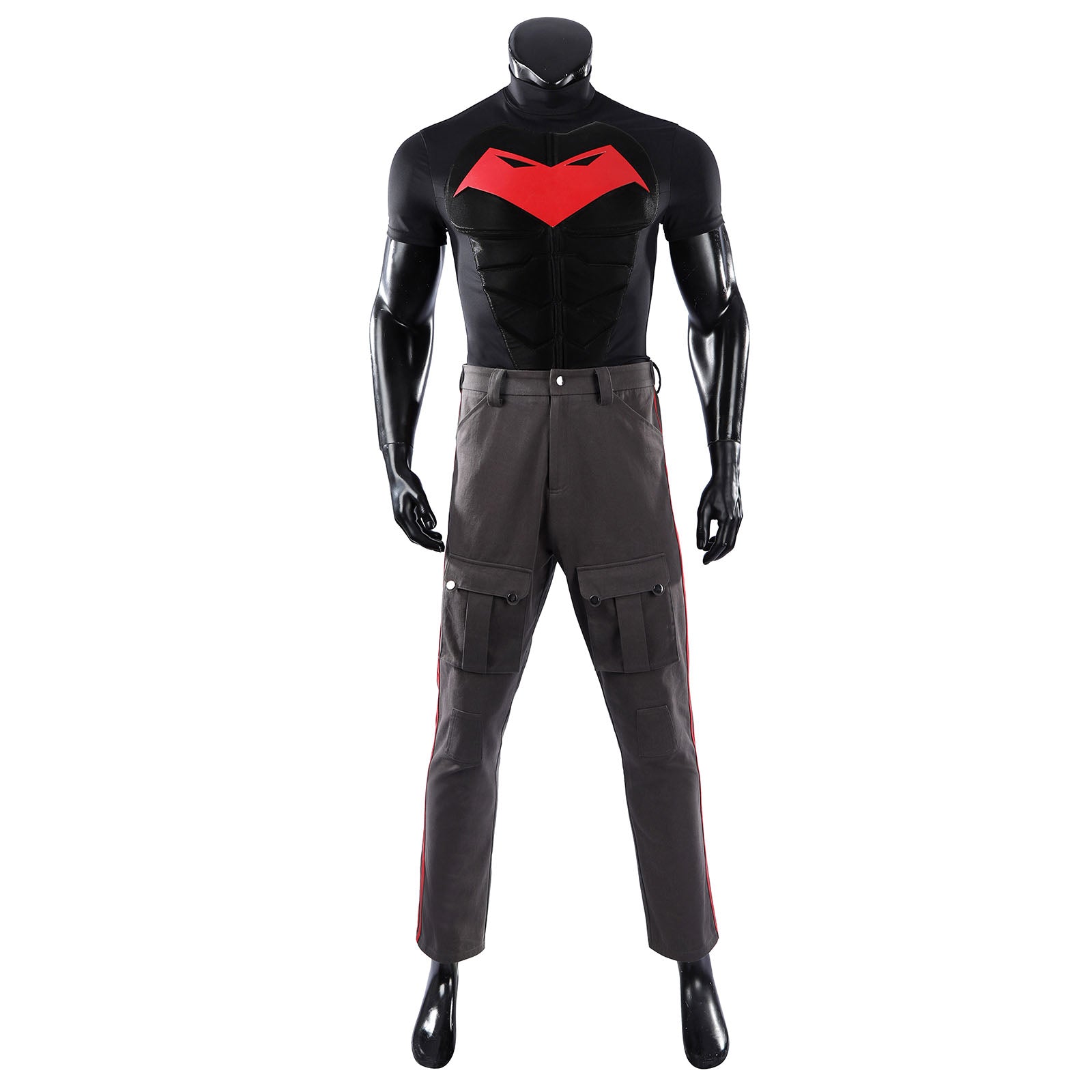 Rebirth Red Hood Jason Todd Red Suit Full Set Cosplay Costumes
