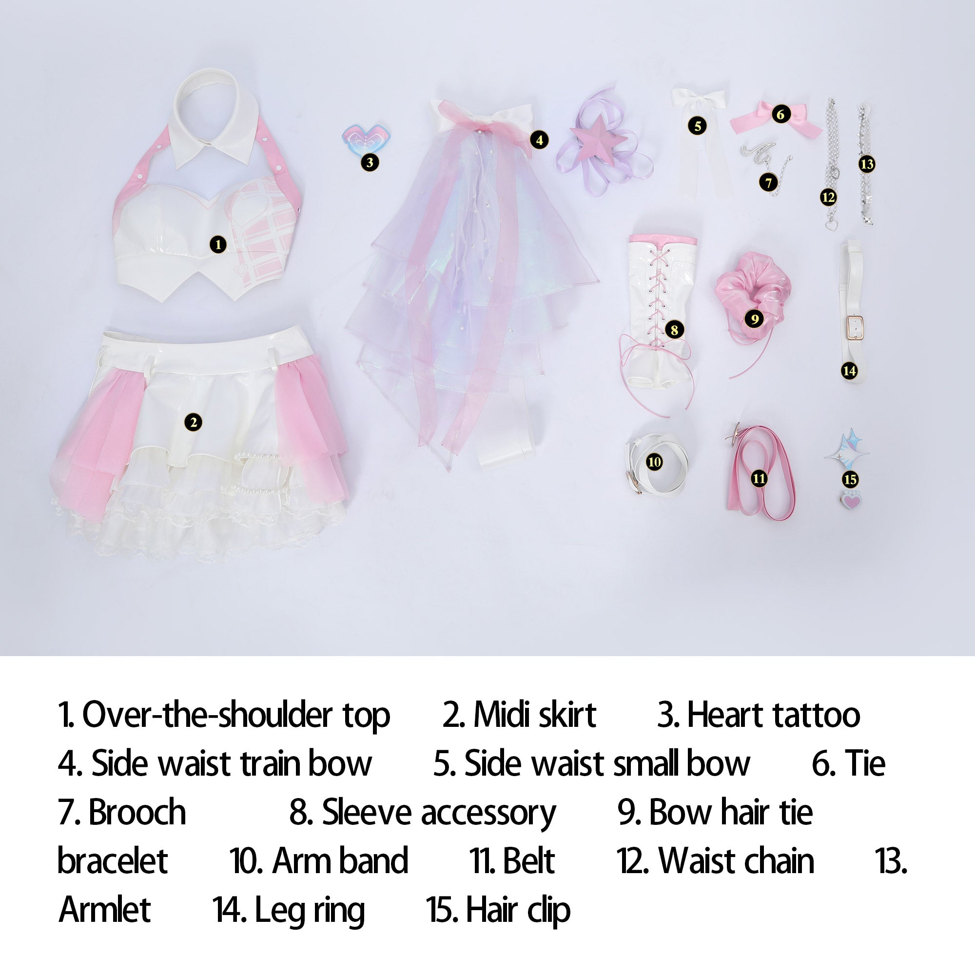 Wuthering Waves Korea Anniversary Aemeath Top Cosplay Costumes