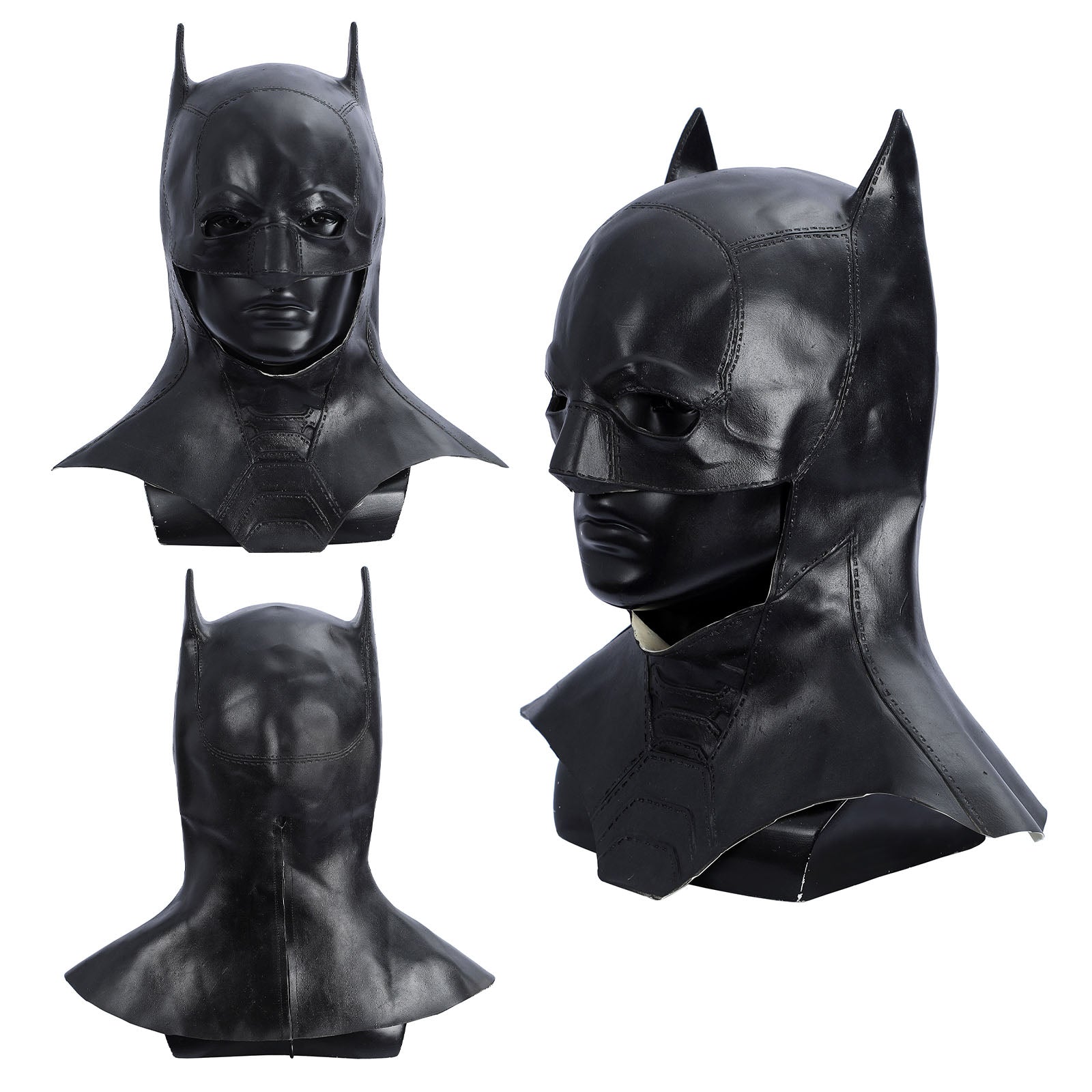 The Batman 2022 Bruce Wayne Cosplay Costumes Robert Pattinson Halloween Themed Party Outfits