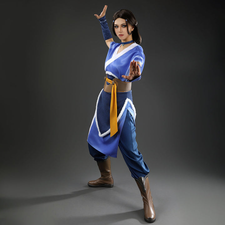 Avatar: The Last Airbender Katara Top Level Cosplay Costumes Themed Carnival Outfits