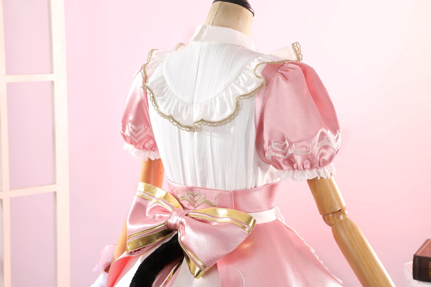 Overwatch Kiriko Kamori Cat Maid Cosplay Costumes Women's Lolita Dress Themed Carnival Outfits