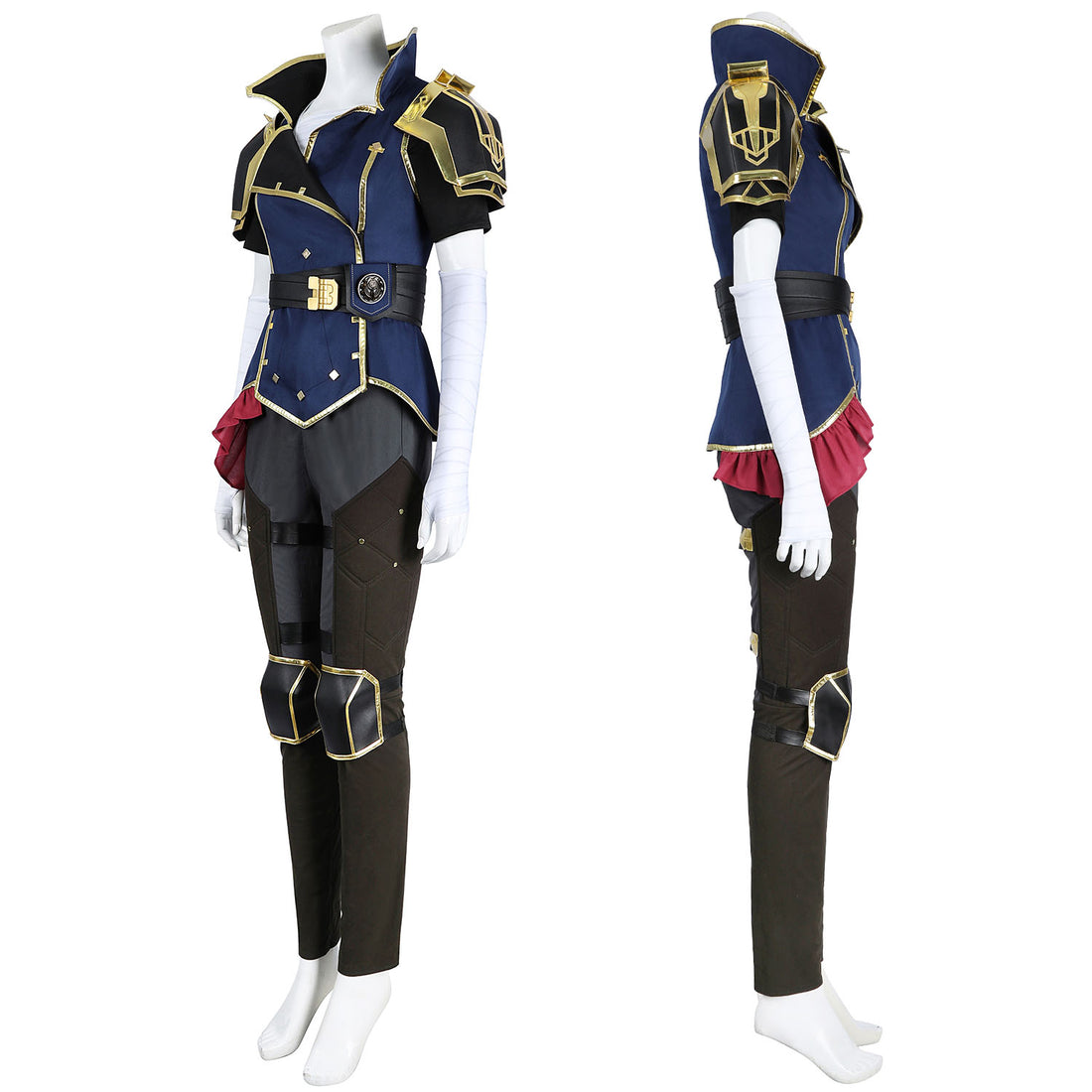 LOL Arcane 2 VI Female Top Level Cosplay Costumes