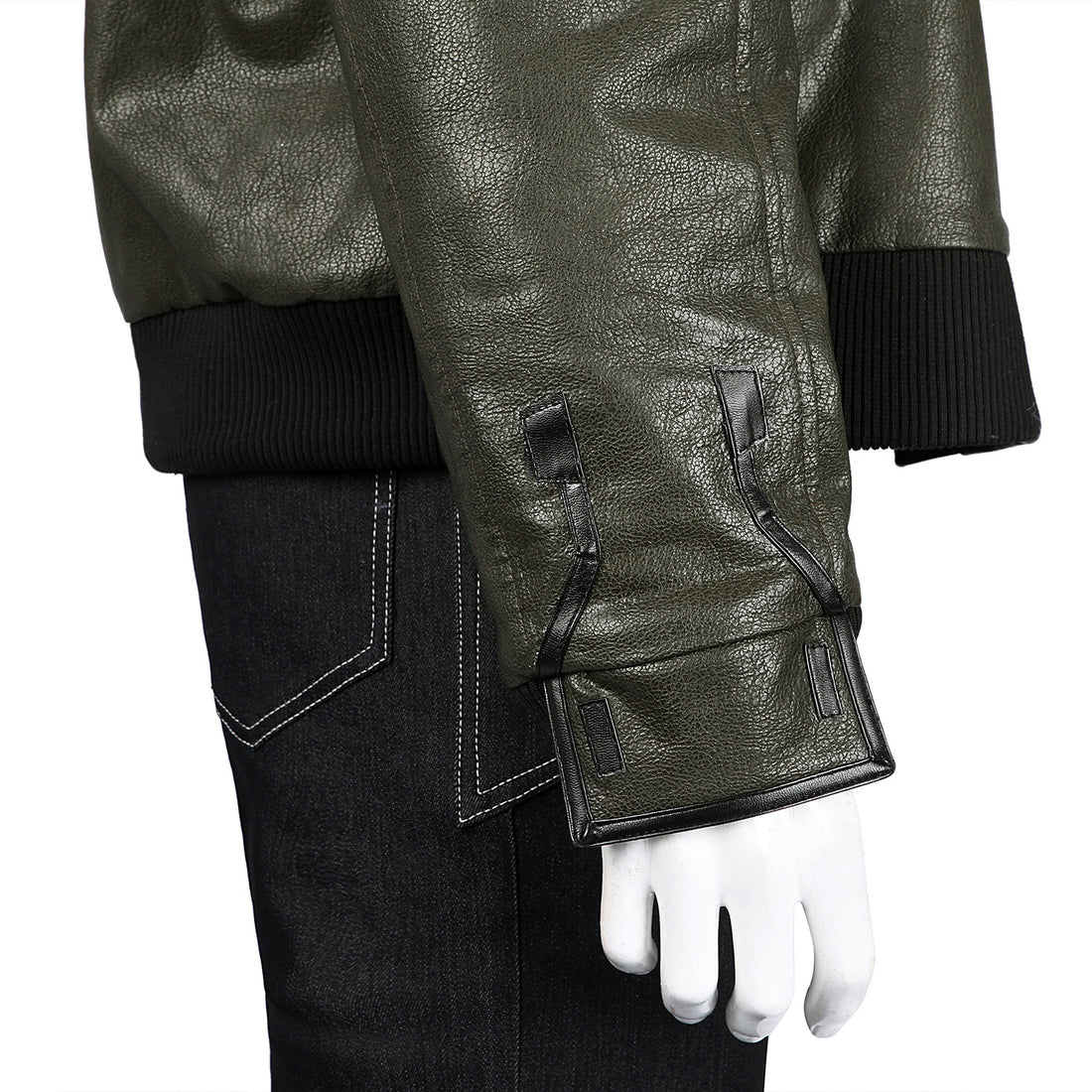 Cyberpunk 2077 V PU Leather Top Level Full Set Cosplay Costumes