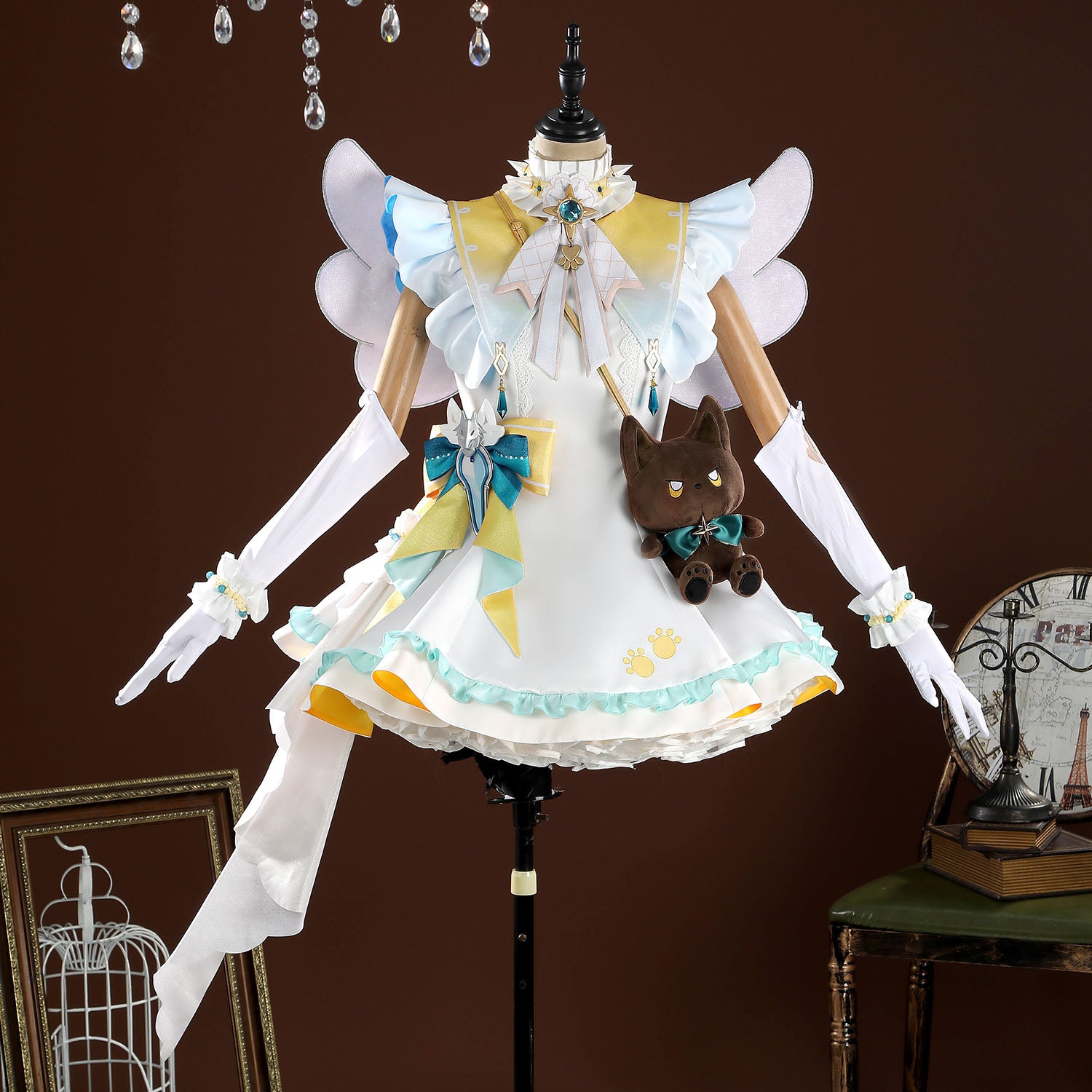 Game Carnival Garu Frisky Leaping Moonlight Dress Cosplay Costumes