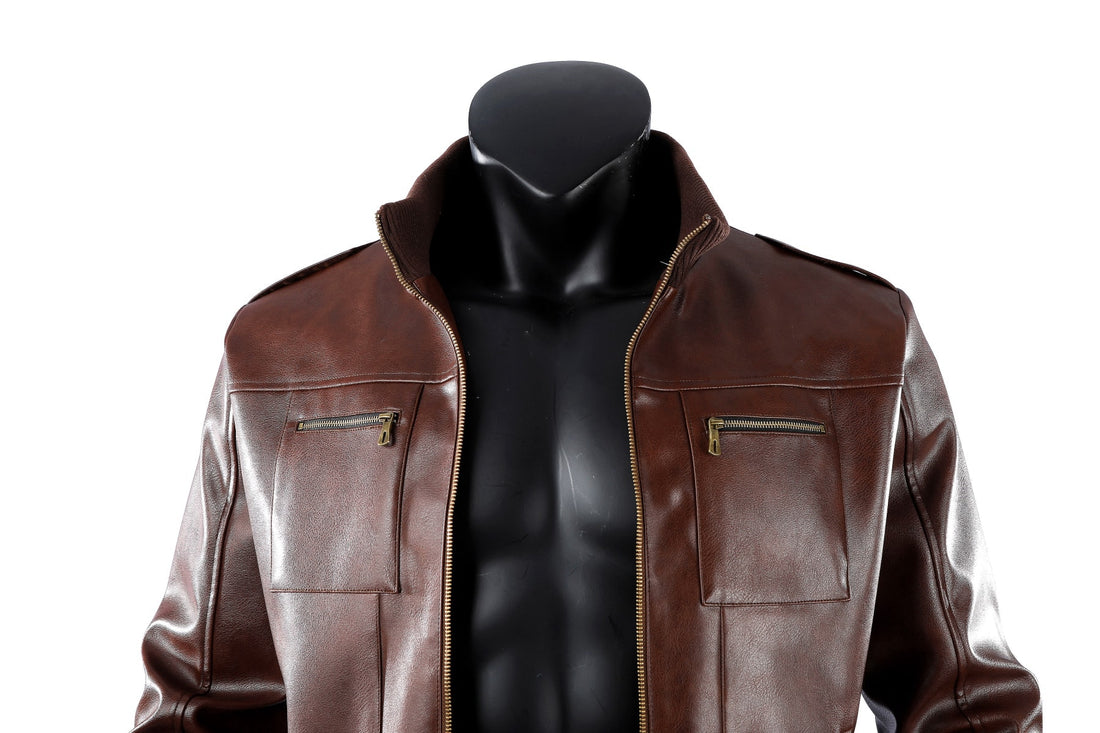 Avengers: Doomsday Cyclops Cosplay Costumes Men's Leather Jacket Themed Party Outfits