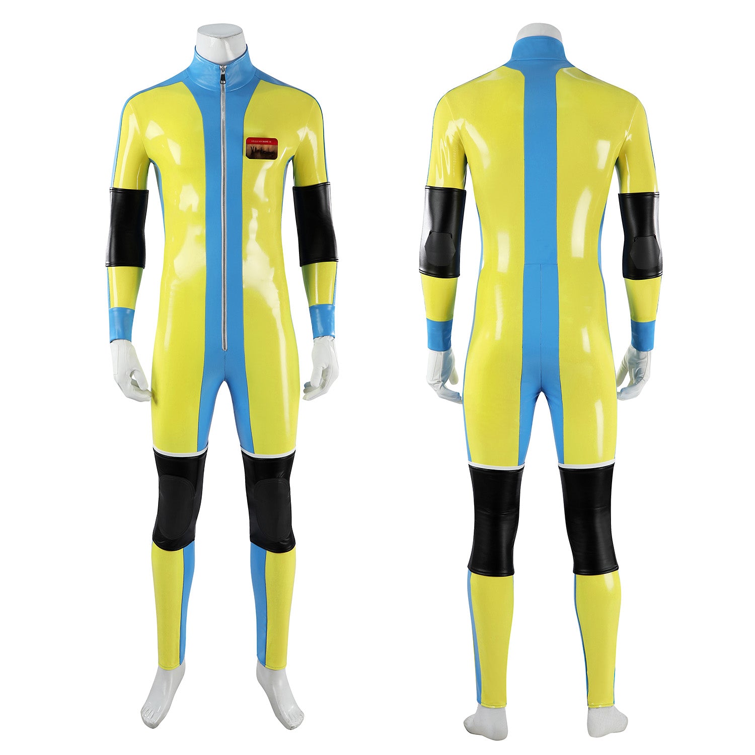 Game Dispatch Waterboy Leather Jumpsuit Fullset Cosplay Costumes