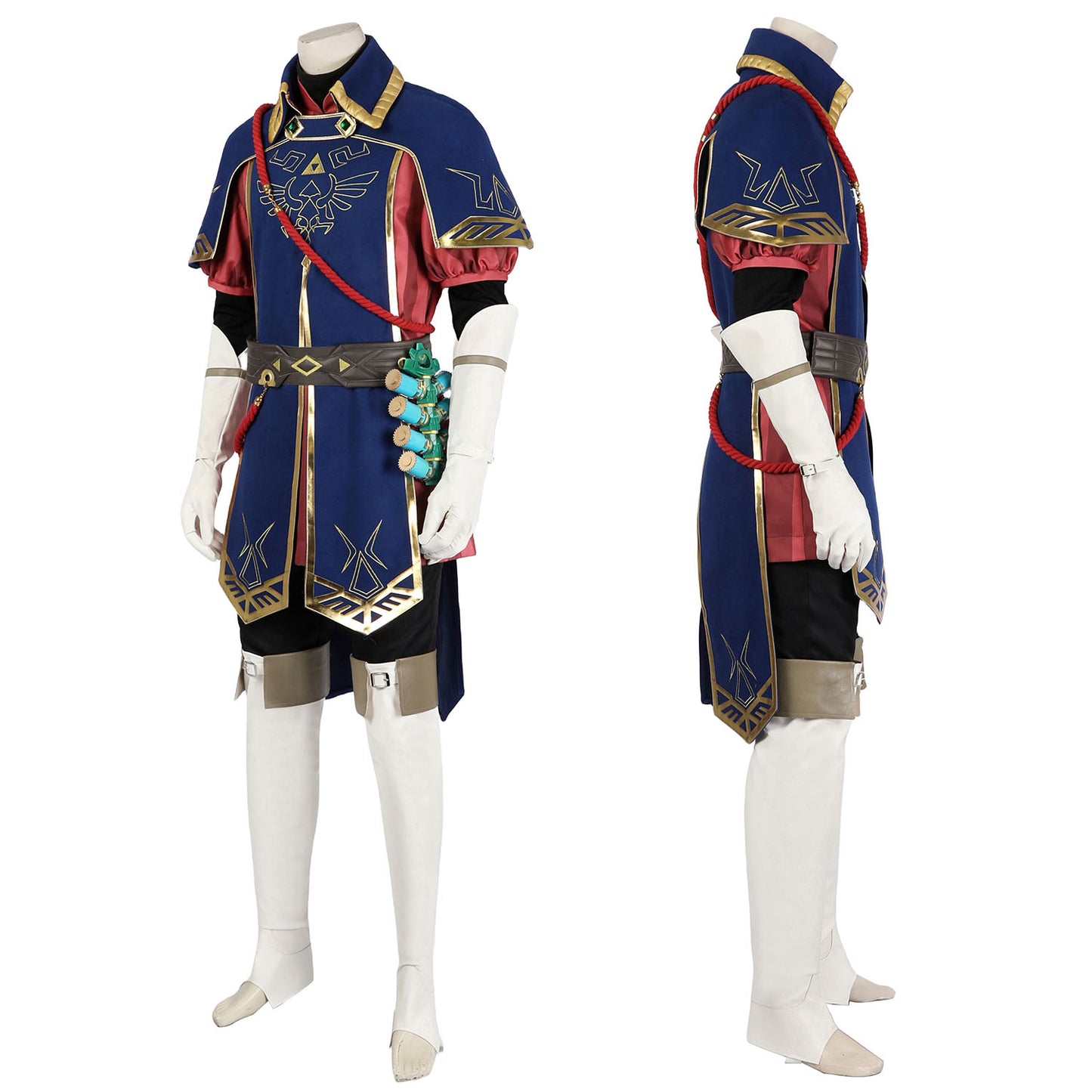 The Legend of Zelda Tears of the Kingdom Link Royal Guard Uniform Costumes