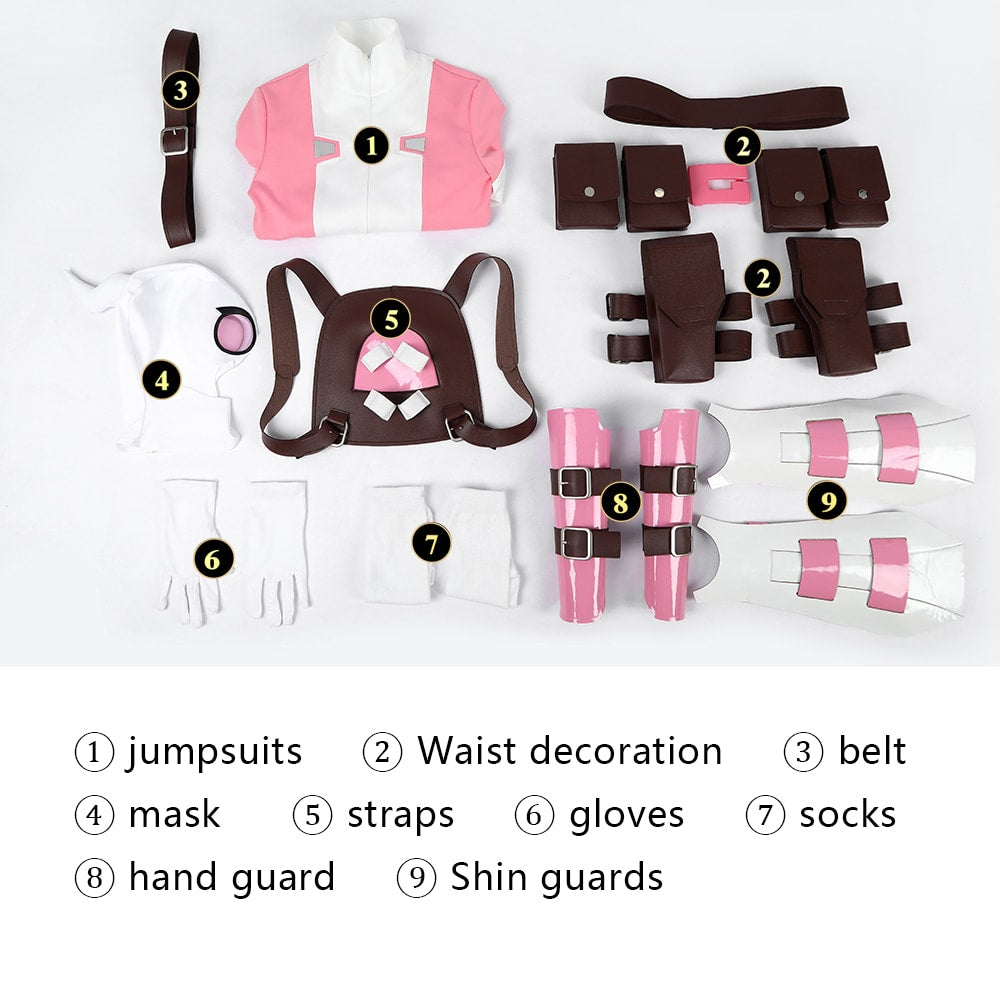 Comics Superhero Gwenpool Gwendolyn Gwen Poole Fullset Cosplay Costumes