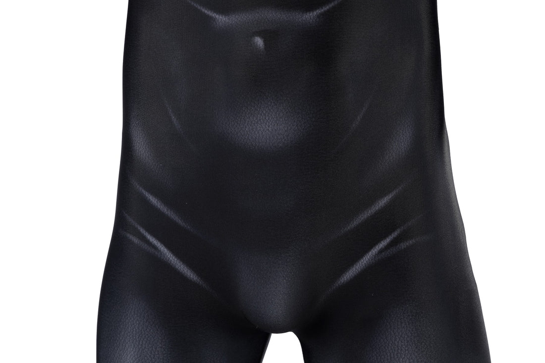 Nightwing Blue Battle Suit Jumpsuit Eye Mask Cosplay Costumes