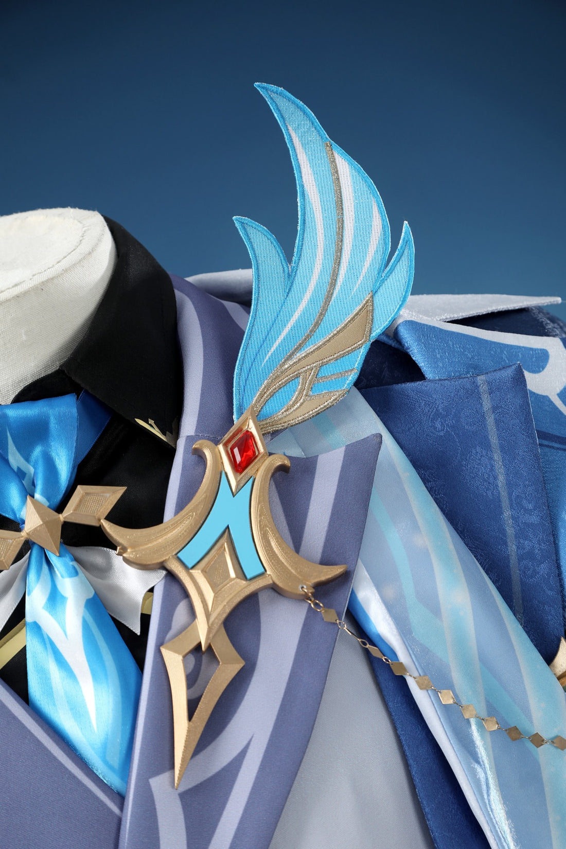 Genshin Impact Neuvillette Lantern Rite Melusent Gift Cosplay Costumes