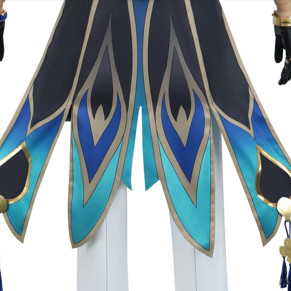 Honkai: Star Rail Aventurine Fullset Glasses Watch Cosplay Costumes