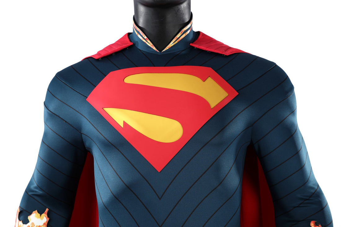 Absolute Superman Fire Battlesuit High Level Cosplay Costumes