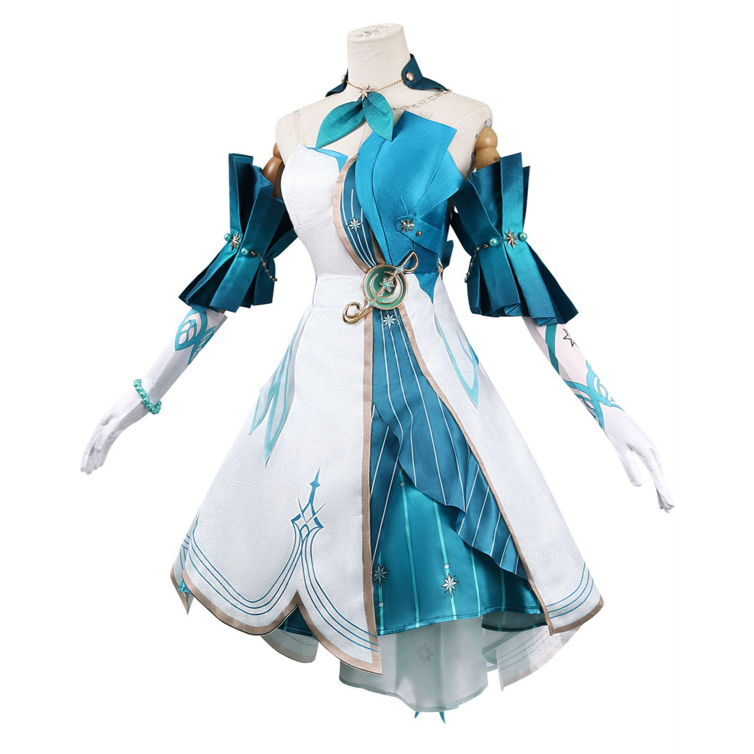 Game Honkai: Star Rail Golden Robin Aventurine Cosplay Costumes