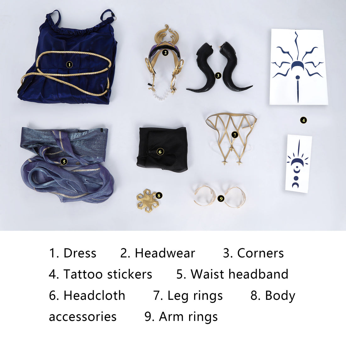 Identity V Priestess The Envoy of Yog Sothoth Cosplay Costumes