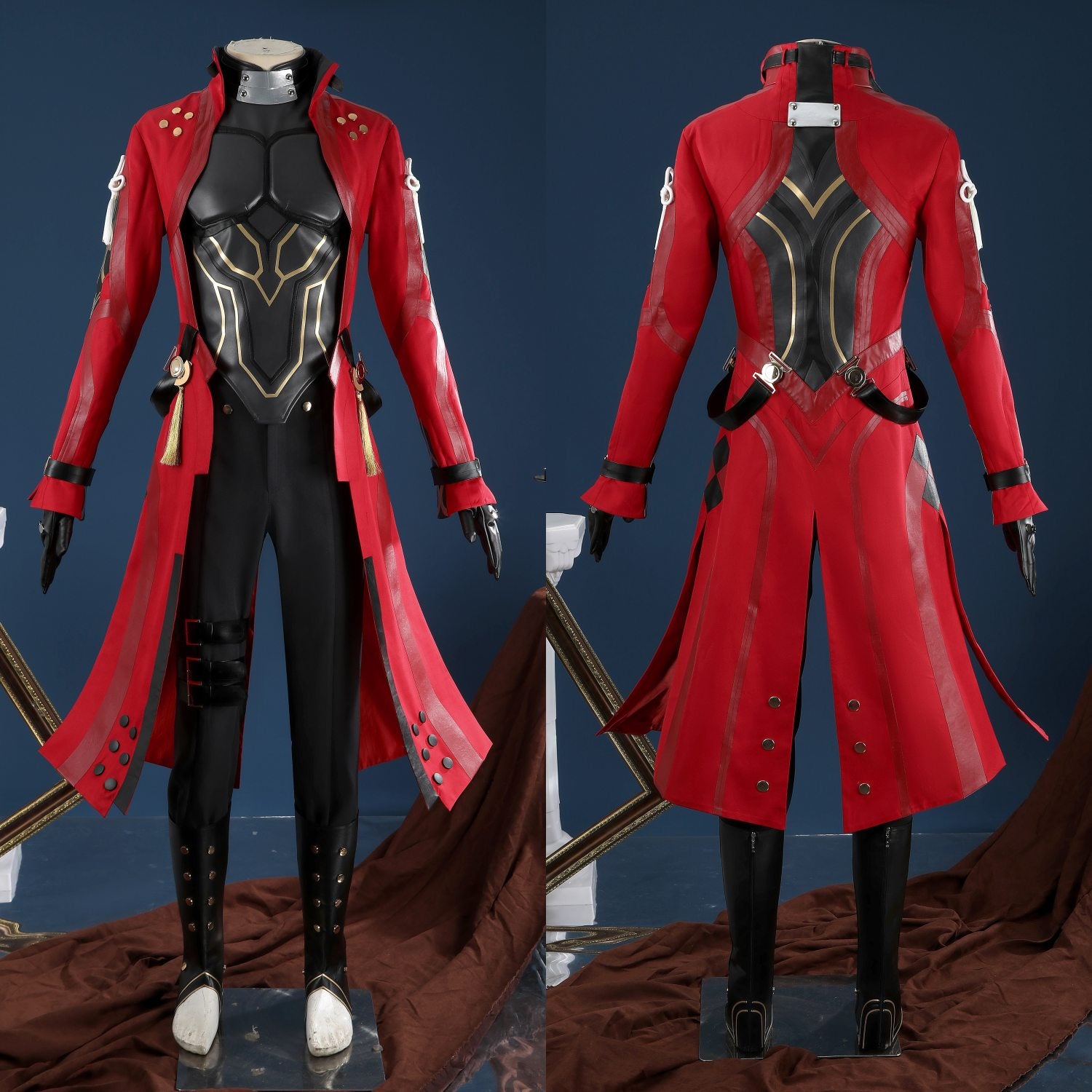 Honkai: Star Rail X Fate Archer Red A Full Set Cosplay Costumes