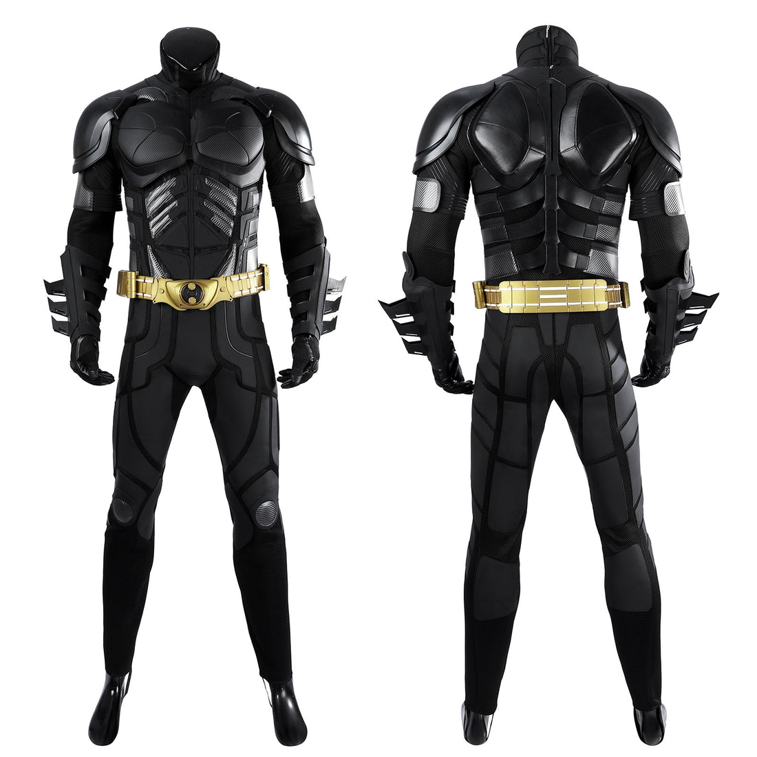 The Dark Knight Rises Batman Bruce Wayne Cosplay Costumes Halloween Themed Party Outfits