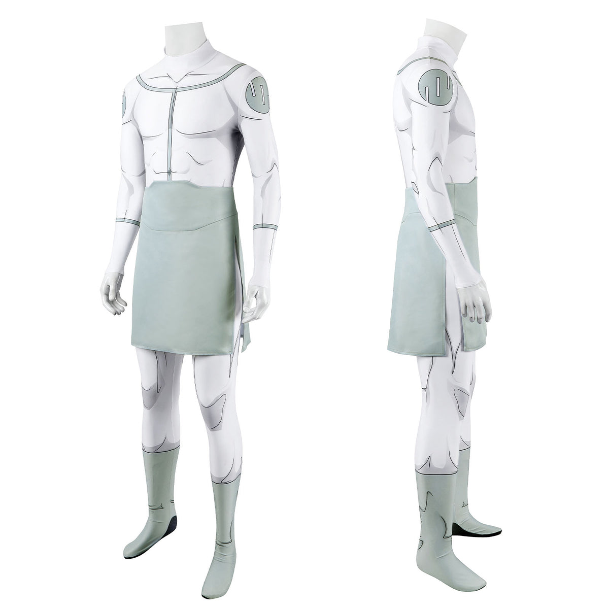 Invincible Viltrumite Mark Jumpsuit with Apron Halloween Cosplay Costumes