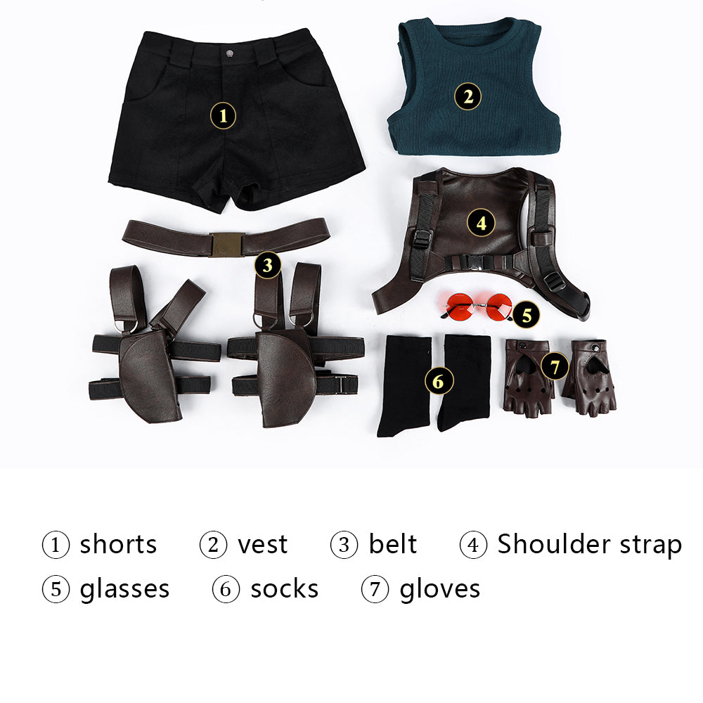 Tomb Raider The Legend of Lara Croft Full Set Cosplay Costumes