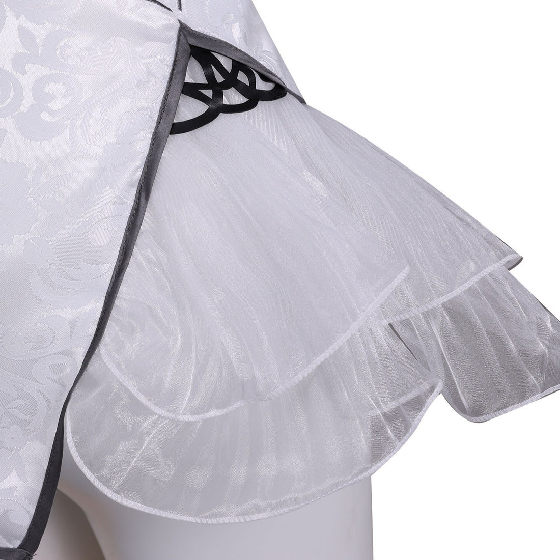 Naraka: Bladepoint Ziping Yin White Cheongsam Cosplay Costumes