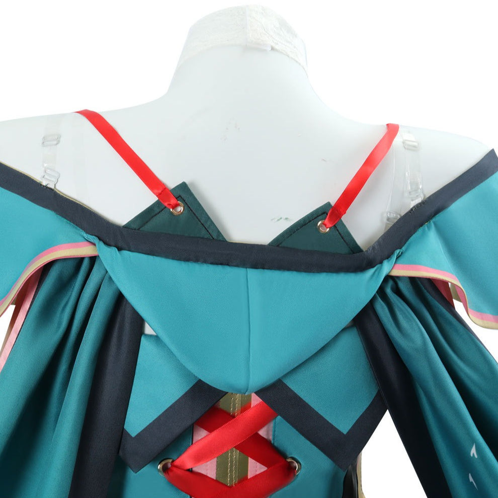Game Wuthering Waves Zhezhi Full Set Outfit Cosplay Costumes
