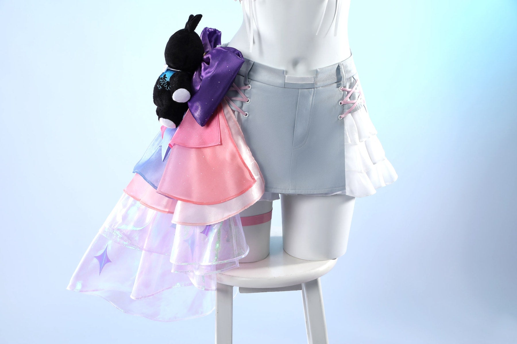 Wuthering Waves Korea Anniversary Denia Top Cosplay Costumes