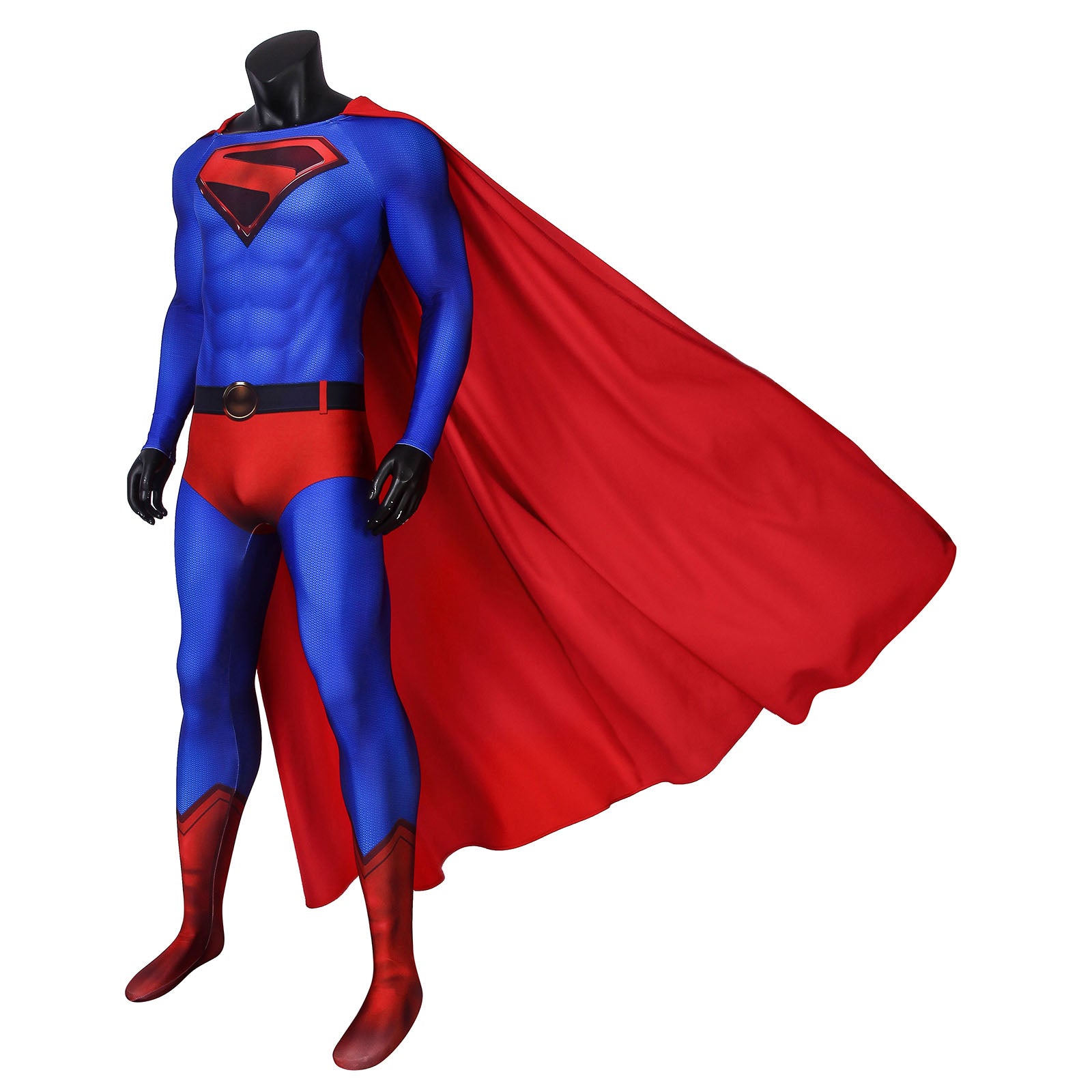 Crisis on Infinite Earths Superman Kal-El / Clark Kent Jumpsuit Cosplay Costumes