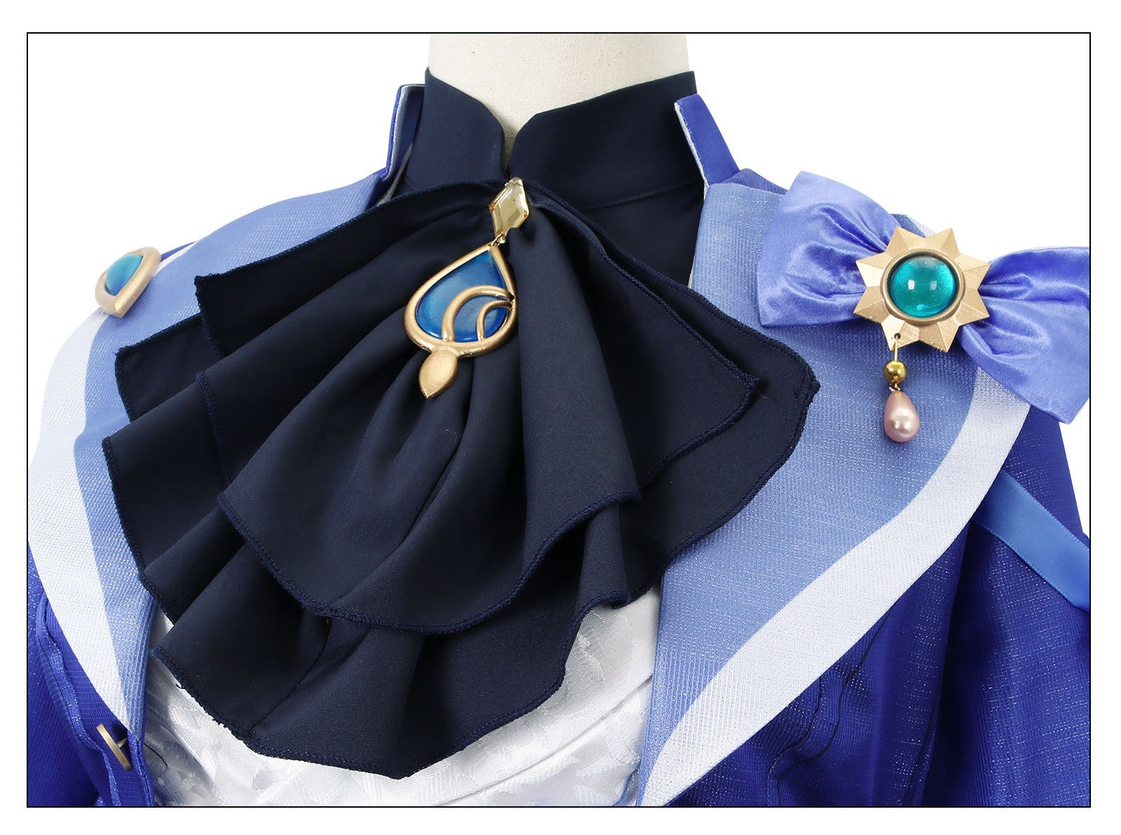 Genshin Impact Focalors Furina de Fontaine High Level Cosplay Costumes