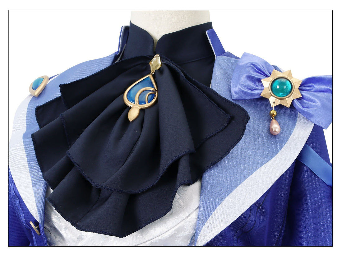 Genshin Impact Focalors Furina de Fontaine High Level Cosplay Costumes